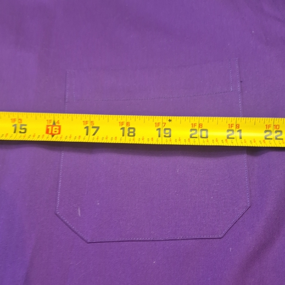 Paul Fredrick Rich Purple Dress Shirt - Picture 7 of 13